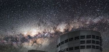 As es de impresionante el VLT del Observatorio de Paranal Chile