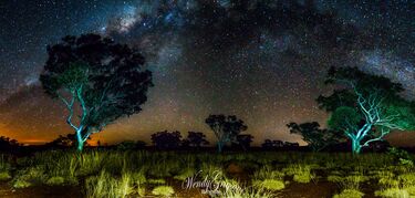 Ver las estrellas desde el corazn de Australia