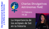 Eclipses ciencia ciudadana y divulgacin El boletn astronmico de la FAAE para 2026
