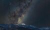 Kaikura estrellas entre las montaas y el Pacfico de Nueva Zelanda