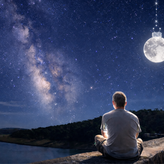 Navidad bajo las estrellas balance de un ao mirando al cielo