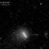 Euclid buscaba galaxias lejanas y encontr un cometa desconocido