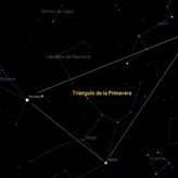 Qu estrellas forman el tringulo de la primavera