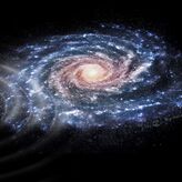 La Va Lctea an est perturbada tras chocar con otra galaxia