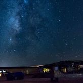 Observacin de estrellas desde el Crter Ramon