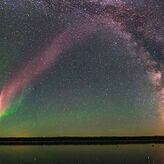 Steve el primo raro de las auroras boreales