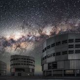 As es de impresionante el VLT del Observatorio de Paranal Chile