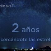 Turismodeestrellascom cumple 2 aos regalando estancias de astroturismo