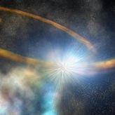 Un gigantesco agujero negro destroza una estrella en un raro hallazgo csmico