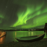 La capital de las auroras boreales en Suecia Kiruna se hunde