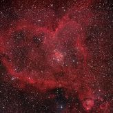 El universo nos enamora con las nebulosas del Corazn y Alma 