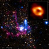 Webb descubre qu esconde el gas que rodea al agujero negro de nuestra galaxia
