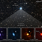 El telescopio Webb capta su primera imagen de un exoplaneta