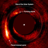 Tercer planeta en formacin en el sistema HD 169142 