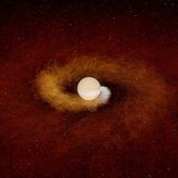 Pillados in fraganti Los astrnomos detectan una estrella devorando un planeta