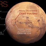 Un gigantesco volcn en Marte oculto a plena vista