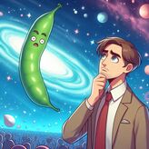 Descubierta una rara galaxia juda verde