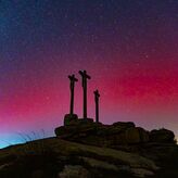 Las Mejores Imgenes de las Auroras Boreales en Espaa en Enero de 2025