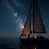 Navegar entre estrellas las empresas Starlight que unen cielo y mar