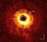 Un Saturno beb a 110 aos luz Webb fotografa por primera vez un exoplaneta 