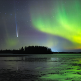 Las mejores fotos del cometa Lemmon que estn iluminando las redes