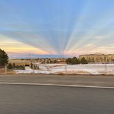 Rayos anticrepusculares el fenmeno que est sorprendiendo al otro lado del atardecer