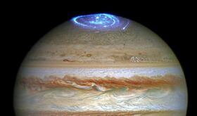 Las auroras de Jpiter brillan cientos de veces ms que las de la Tierra Las auroras de Jpiter brillan cientos de veces ms que las de la Tierra