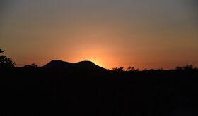 Estrellas desde la Zona del Silencio de la Reserva de Mapim