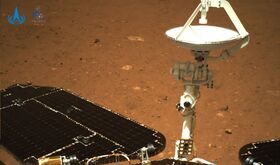 El rover Zhurong detecta misteriosos polgonos bajo la superficie de Marte 