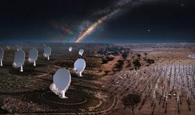 El Observatorio SKA estudiar el nacimiento de las primeras estrellas 