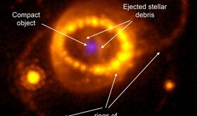 Sorpresa cientfica Descubren restos de una estrella de neutrones en la supernova 1987A