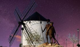 Mancha JcarCentro el lugar donde Don Quijote mirara las estrellas