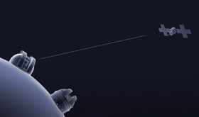Rcord de comunicaciones lser en el espacio profundo a la distancia de Marte 