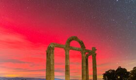 Auroras boreales las mejores imgenes que nos dejaron las redes 