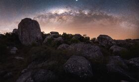 Sierras de Mahoma Astroturismo en el Mar de Piedras en Uruguay