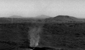 Cuando los demonios se devoran El rover Perseverance capta un fenmeno marciano singular