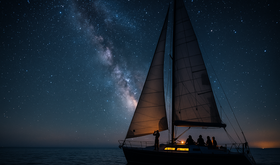 Navegar entre estrellas las empresas Starlight que unen cielo y mar