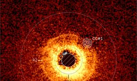 Un Saturno beb a 110 aos luz Webb fotografa por primera vez un exoplaneta 
