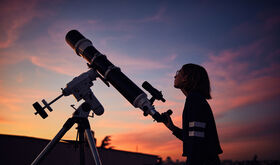 La primera vez que miras las estrellas todo lo que te pasa y no te cuentan