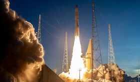  El satlite Sentinel1D de la ESA despega rumbo a una nueva era de observacin terrestre