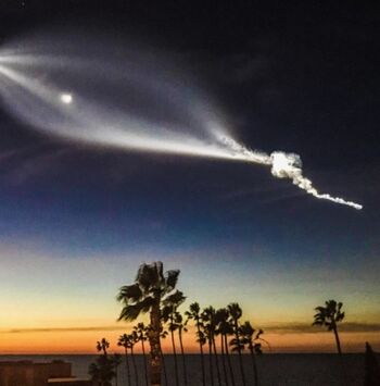 ¿Era un ovni? No, el nuevo lanzamiento de SpaceX