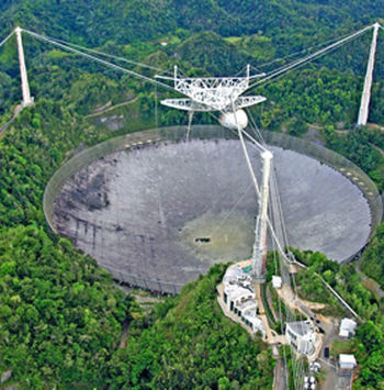 Arecibo, el Observatorio que envió el Mensaje más famoso de la galaxia