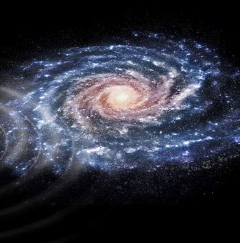 La Vía Láctea aún está “perturbada” tras chocar con otra galaxia