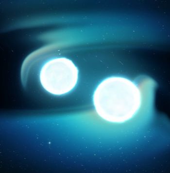 Un choque entre estrellas de neutrones llenó el sistema solar de oro y uranio