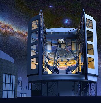 El Telescopio Gigante de Magallanes toma forma en Chile