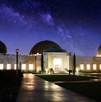 El Observatorio Griffith,  donde se encontraron James Dean y Terminator