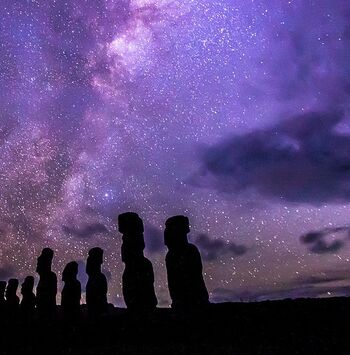 Los moais, guardianes milenarios de las estrellas en la Isla de Pascua