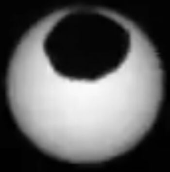 Insight capta un eclipse solar en Marte