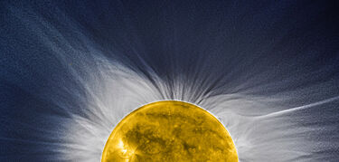eclipse solar corona _ ESA