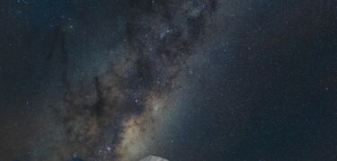 Kaikoura estrellas entre las montaas y el Pacfico de Nueva Zelanda